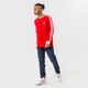 Férfi póló ADIDAS PÓLÓ 3-STRIPES LS T he9532 szín: piros
