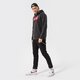 Férfi pulóver LEVI'S PULÓVER KAPUCNIS STANDARD GRAPHIC HOODIE 38424-0001 szín: fekete
