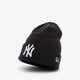 Férfi téli sapka NEW ERA SAPKA TÉLI MLB CUFF KNIT NYY BLK NEW YORK YANKEES BL 12122728 szín: fekete