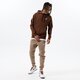 Férfi pulóver NIKE PULÓVER KAPUCNIS M NSW CLUB HOODIE PO BB bv2654-259 szín: barna