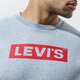 Férfi pulóver LEVI'S PULÓVER T3 GRAPHIC CREW 38796-0028 szín: szürke