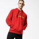 Férfi pulóver CONFRONT PULÓVER KAPUCNIS CITY RED HOODY  cf39blm36002 szín: piros