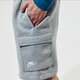 Férfi rövidnadrágok NIKE RÖVIDNADRÁG SPORTSWEAR CLUB cz9956-063 szín: szürke