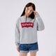 Női pulóver LEVI'S PULÓVER GRAPHIC STANDARD CREW 18686-0012 szín: szürke