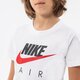 Gyerek póló NIKE PÓLÓ NIKE AIR BOY cz1828-100 szín: fehér