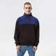 Férfi pulóver NEW ERA POLÁR NEW ERA COLOURBLOCK QUARTER ZIP 12893059 szín: fekete