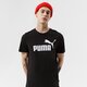 Férfi póló PUMA PÓLÓ ESS LOGO TEE - PUMA BLACK 58666601 szín: fekete