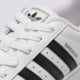 Gyerek sportcipők ADIDAS SUPERSTAR II J jh9976 szín: fehér