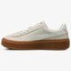Női sportcipők PUMA SUEDE PLATFORM BUBBLE WN'S 36643902 szín: bézs