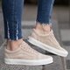 Női tornacipők VANS UA OLD SKOOL vn0a38g1nzk szín: bézs