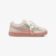Gyerek sportcipők PUMA SUEDE HEART JEWEL V PS 36513902 szín: bézs