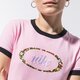 Női póló NIKE PÓLÓ W NSW TEE FEMME RINGER cv3763-654 szín: rózsaszín