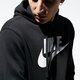 Férfi pulóver NIKE PULÓVER KAPUCNIS SPORTSWEAR CLUB FLEECE bv2973-010 szín: fekete