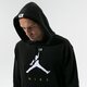 Férfi pulóver JORDAN PULÓVER KAPUCNIS M J JMPMN FLC PO HOODIE da7192-010 szín: fekete