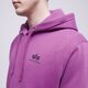 Férfi pulóver ALPHA INDUSTRIES PULÓVER KAPUCNIS BASIC 196318677 szín: lila
