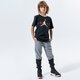 Gyerek nadrágok JORDAN NADRÁG JUMPMAN AIR FLEECE PANT BOY 957725-k6n szín: szürke