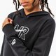 Gyerek pulóver NIKE PULÓVER KAPUCNIS G NSW AIR FT CROP HOODIE GIRL dm8372-010 szín: fekete