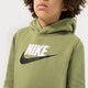 Gyerek pulóver NIKE PULÓVER KAPUCNIS SPORTSWEAR CLUB FLEECE BOY cj7861-334 szín: zöld