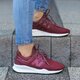 Női sportcipők NEW BALANCE WS247UA ws247ua szín: bordó