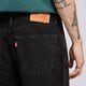 Férfi nadrágok LEVI'S NADRÁG 565 97 LOOSE STRAIGHT BLACKS a7221-0005 szín: fekete