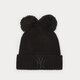 Női téli sapka NEW ERA SAPKA WMNS DOUBLE POM BEANIE NYY NEW YORK YANKEES 60364290 szín: fekete