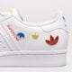 Gyerek sportcipők ADIDAS SUPERSTAR J  gv8876 szín: fehér
