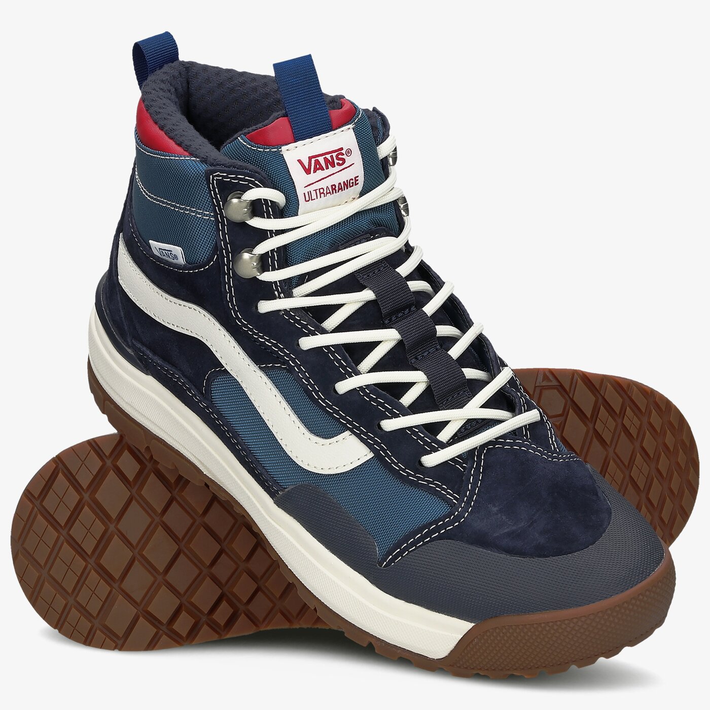 vans ultrarange exo hi mte trainers in tan