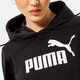Női pulóver PUMA PULÓVER KAPUCNIS CORE OVERHEAD HOODIE 586788 01 szín: fekete