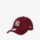 Női baseball sapka NEW ERA SAPKA WMNS FASHION CORD 940 NYY PNK NEW YORK YANKEES 60184839 szín: bordó