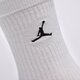 Női zoknik JORDAN ZOKNI U J EVERYDAY CUSH POLY CREW 3PR dx9632-100 szín: fehér