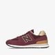 Női sportcipők NEW BALANCE 574  ml574bg2 szín: bordó