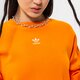 Női pulóver ADIDAS PULÓVER SWEATSHIRT hf7477 szín: narancssárga