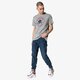 Férfi póló CONVERSE PÓLÓ SS CHUCK PATCH TEE 10007887-a03 szín: szürke