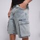Férfi rövidnadrágok LEVI'S RÖVIDNADRÁG 478 BAGGY CARGO SHORTS LIGHT INDIGO - WOR 001gu-0004 szín: kék