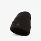 Gyerek téli sapka JORDAN SAPKA TÉLI JORDAN BEANIE UTILITY METAL dm8272-010 szín: fekete