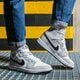 AIR JORDAN 1 MID  bq6472-015 szín: szürke