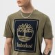 Férfi póló TIMBERLAND PÓLÓ YC SS STACK LOGO TEE (REGULAR) tb0a2aj1ax21 szín: khaki