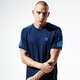Férfi póló ADIDAS PÓLÓ SS BLC 3-S TEE ed5957 szín: sötétkék