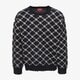 Férfi pulóver SPRAYGROUND PULÓVER SG9533 sg9533-black szín: fekete