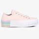 Női tornacipők CONVERSE CHUCK TAYLOR ALL STAR LIFT 566250c szín: rózsaszín