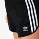 Női rövidnadrágok ADIDAS RÖVIDNADRÁG 3 STR SHORT ADICOLOR dv2555 szín: fekete