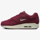 Női sportcipők NIKE AIR MAX 1 PREMIUM SC  aa0512-600 szín: bordó