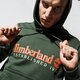 Férfi pulóver TIMBERLAND PULÓVER ESSENTIAL ESTABLISHED 1973 tb0a1y2du311 szín: zöld
