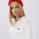 Női póló LEVI'S PÓLÓ LS BABY TEE 69555-0000 szín: fehér