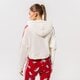Női pulóver ADIDAS PULÓVER KAPUCNIS HOODIE hk5210 szín: fehér