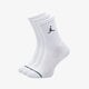 Női zoknik JORDAN ZOKNI UNISEX JORDAN JUMPMAN CREW SOCKS (3 PACK) sx5545-100 szín: fehér