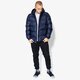 Férfi télikabát ADIDAS KABÁT HOODED JKT br4782 szín: sötétkék