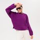 Női pulóver NIKE PULÓVER W NK DF SI CREWNECK NBA dq6817-503 szín: lila