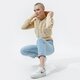 Női pulóver ADIDAS PULÓVER KAPUCNIS CROP FZ HOOD h18826 szín: khaki