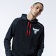 Férfi pulóver NEW ERA PULÓVER KAPUCNIS NBA PRINT PANEL HOODY CHIBUL BLK 12369773 szín: fekete